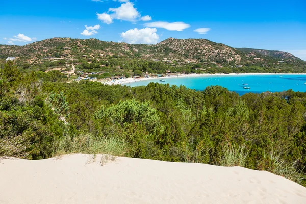 Strand von Rondinara auf Korsika in Frankreich — Stockfoto