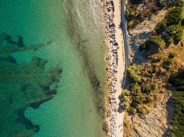 Veduta Aerea Della Città Keri Nell Isola Zante Zante Grecia — Foto Stock