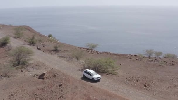 Não Classificado Uhd Vista Aérea Cidade Velha Fort Santiago Cabo — Vídeo de Stock