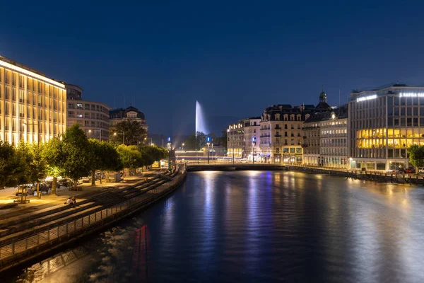 凯旋门夜景 法国巴黎凯旋门 — 图库照片