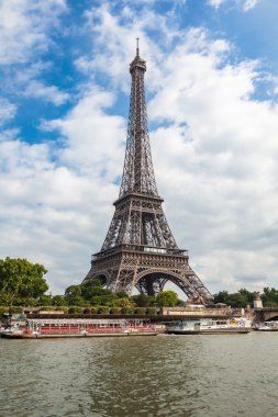 paris, Fransa, Eyfel Kulesi ve seine Nehri