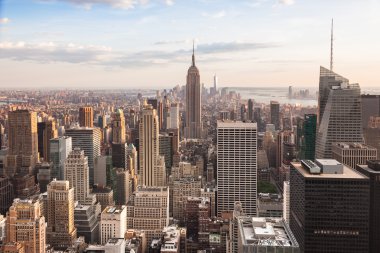 aşağı manhattan new York'ta bir bakış