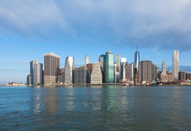 aşağı manhattan new York'ta bir bakış