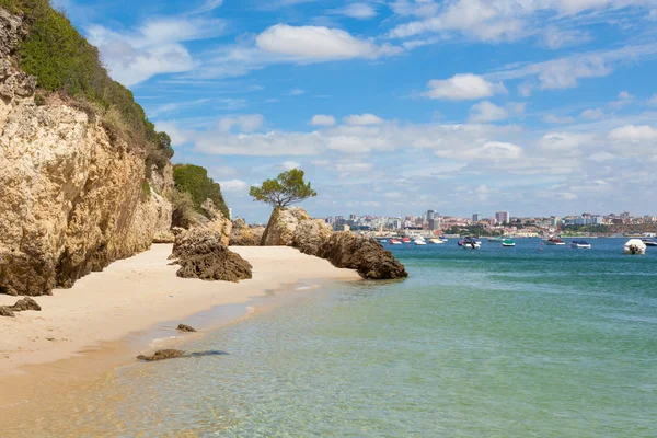 Όμορφη παραλία της Σετούμπαλ κοντά Λισσαβόνα Πορτογαλία — Φωτογραφία Αρχείου