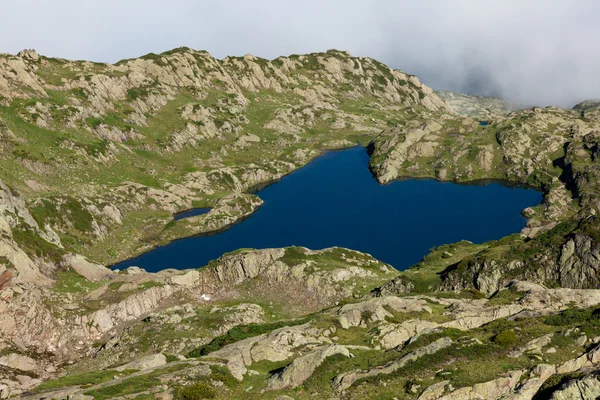 Lac Mont - Brevent jezero v Chamonix Mont-Blanc - Francie — Stock fotografie