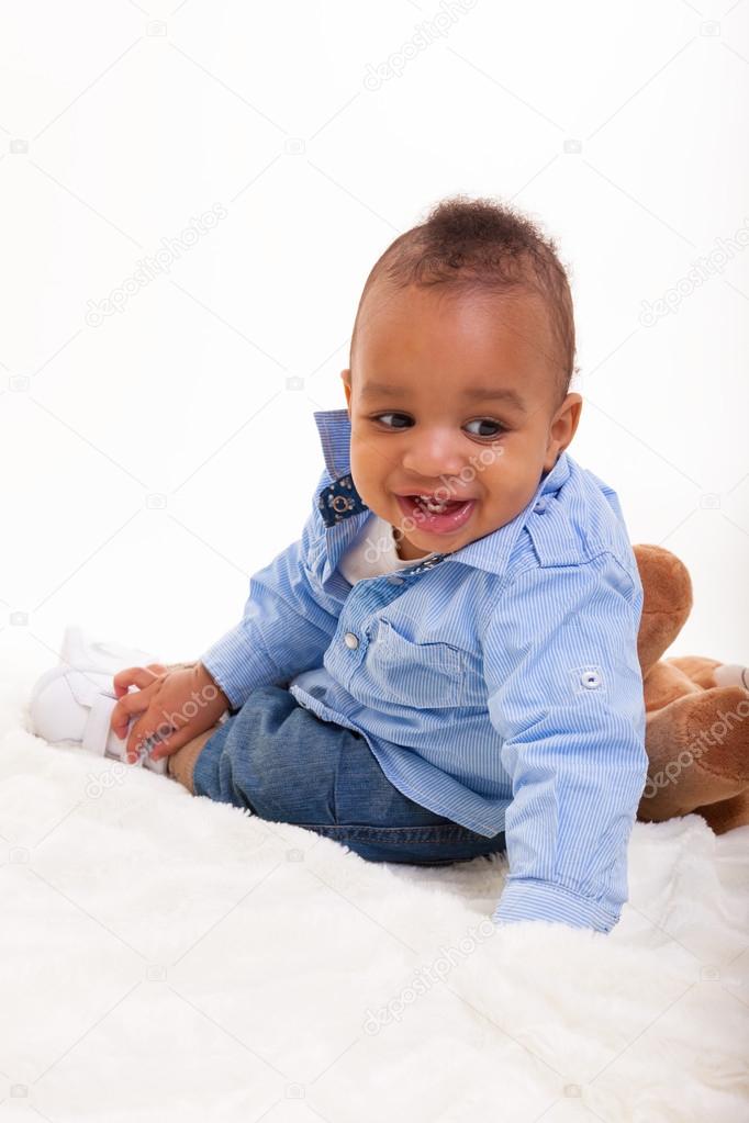 afro american baby