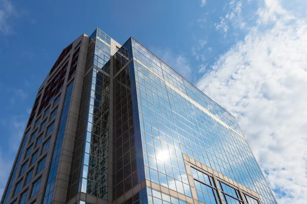 Edifício moderno no distrito financeiro de Boston - EUA — Fotografia de Stock