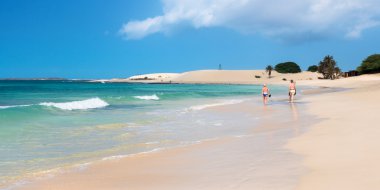 Praia de Chaves Boavista Cape Verde - Cabo Verd Chaves plaj