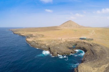 Hava Buracona görünümünde sal Adası Cape Verde - Cabo Verde