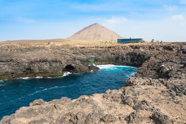 Buracona in sal eiland Cape Verde - Cabo Verde — Stockfoto