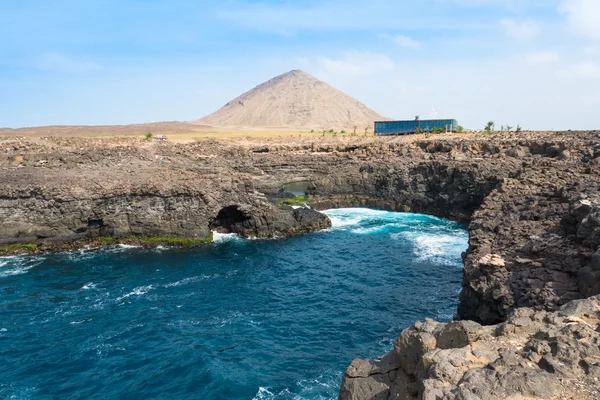 Buracona in sal eiland Cape Verde - Cabo Verde — Stockfoto