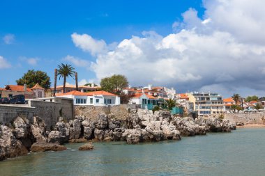 Cascais waterftont Lizbon yakınındaki