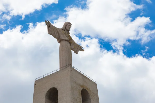 İsa Mesih anıt Cristo rei Lizbon — Stok fotoğraf