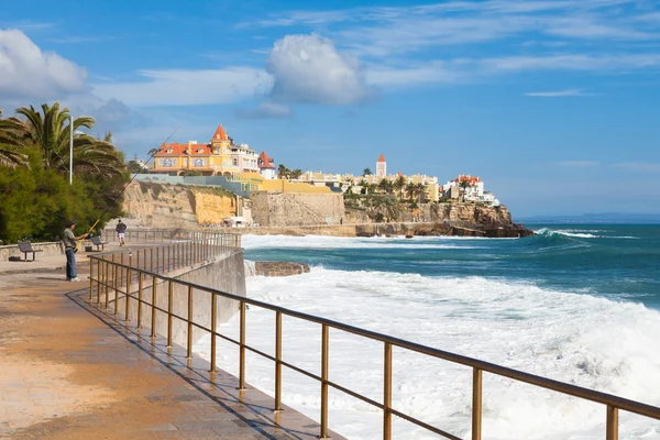Estoril coastline near Lisbon in Portugal — Stock Photo, Image