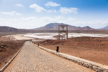 Görünüm Salinas Sal Cape Verde - Cabo Verde Adaları