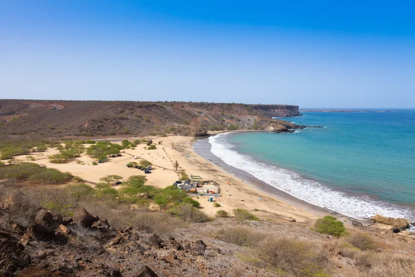 Praia de São Francisco em Santiago em Cabo Verde - Cabo Verde — Fotografia de Stock