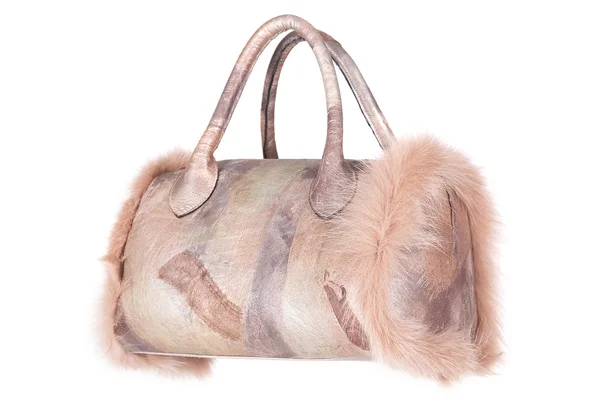 Fur bag — Stock Photo, Image