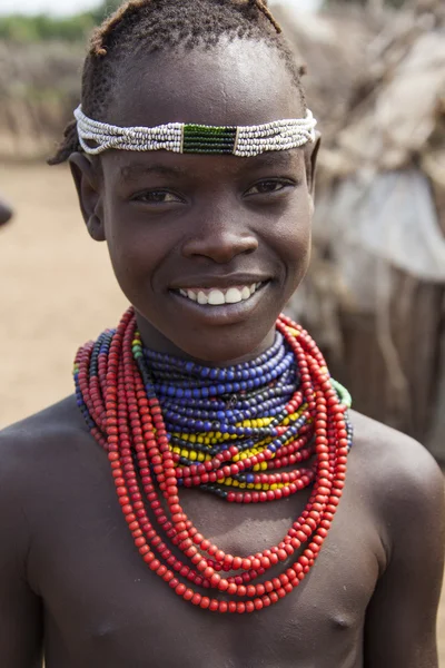 Portrait of the African boy. — Stock Photo, Image