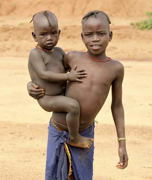 아프리카 소년의 초상화. — 스톡 사진