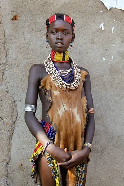 Retrato de la mujer africana . — Foto de Stock