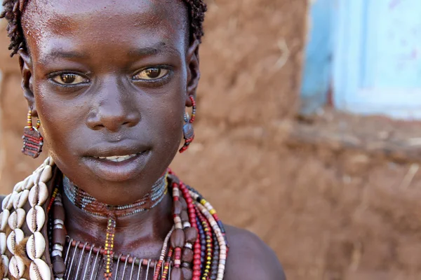 Portrait of the African woman. — Stock Photo, Image