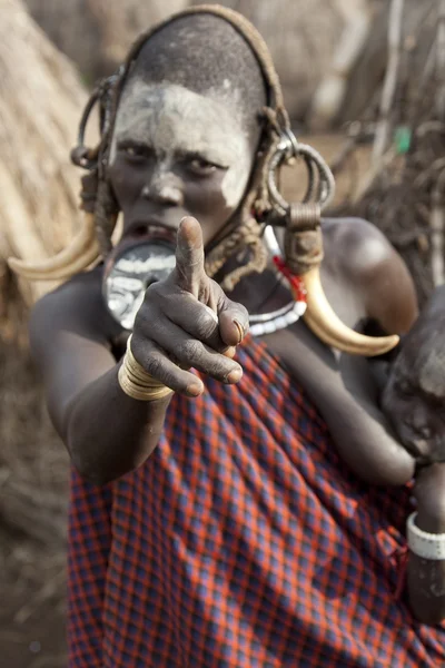 Mursi — Fotografia de Stock