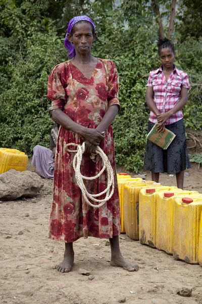 Portrét africké ženy. — Stock fotografie