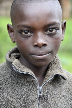 Afrikalı Çocuk portresi.