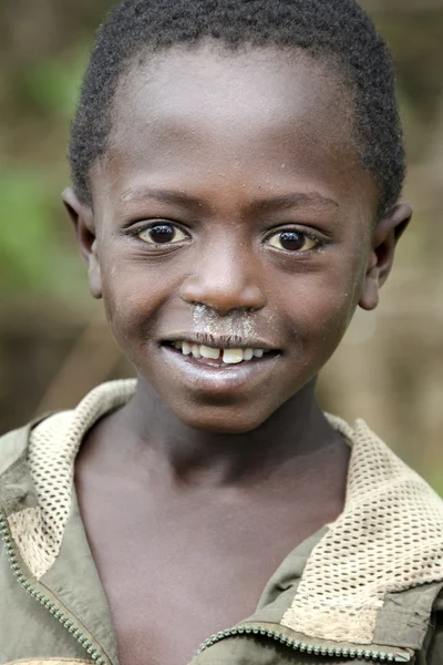 Retrato do menino africano . — Fotografia de Stock