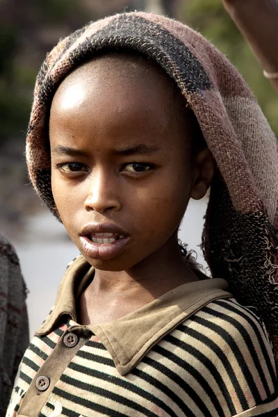 Retrato da menina africana . — Fotografia de Stock