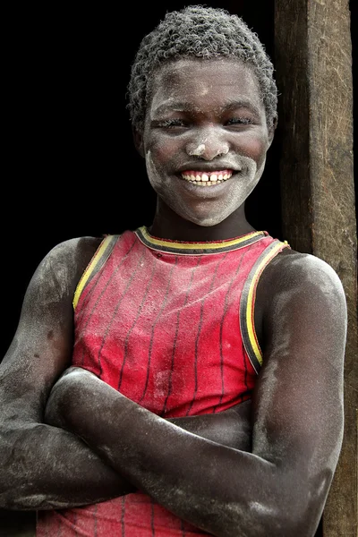 Man who works at a mill — Stock Photo, Image