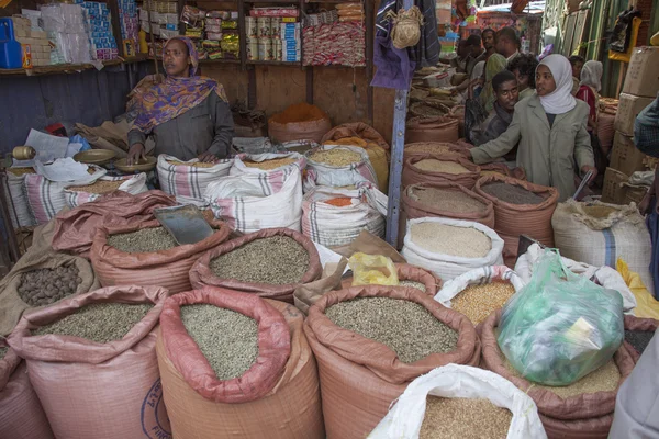 Merkato market. — Stock Photo, Image