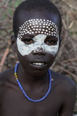 Afrikalı Çocuk portresi.