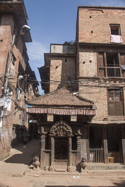 The street of Patan