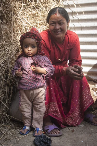 Woman with child — Stock Photo, Image