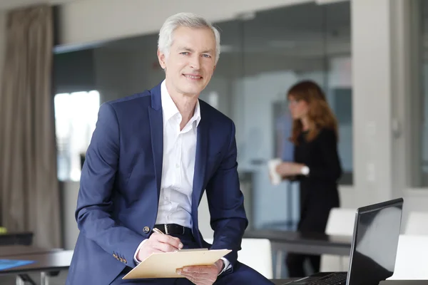 SEnior professional man portrait — Stock Photo, Image