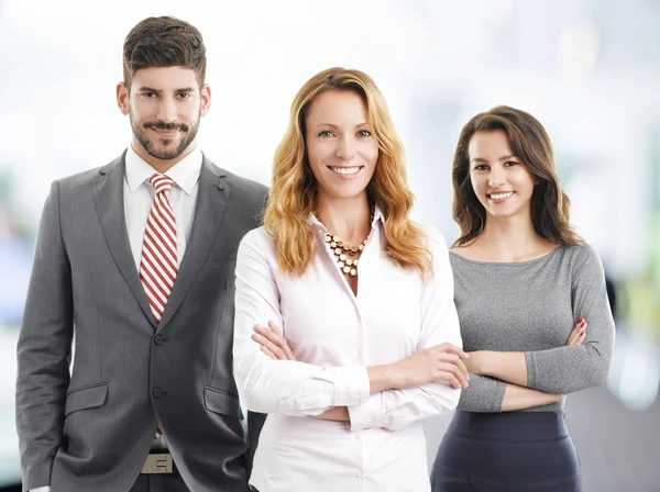 Equipe de negócios bem sucedida — Fotografia de Stock