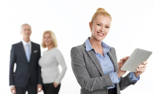 Equipe de trabalho bem sucedida — Fotografia de Stock