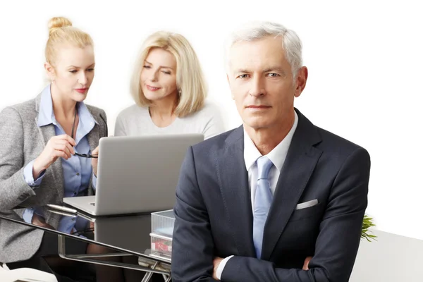 Equipo empresarial de trabajo — Foto de Stock