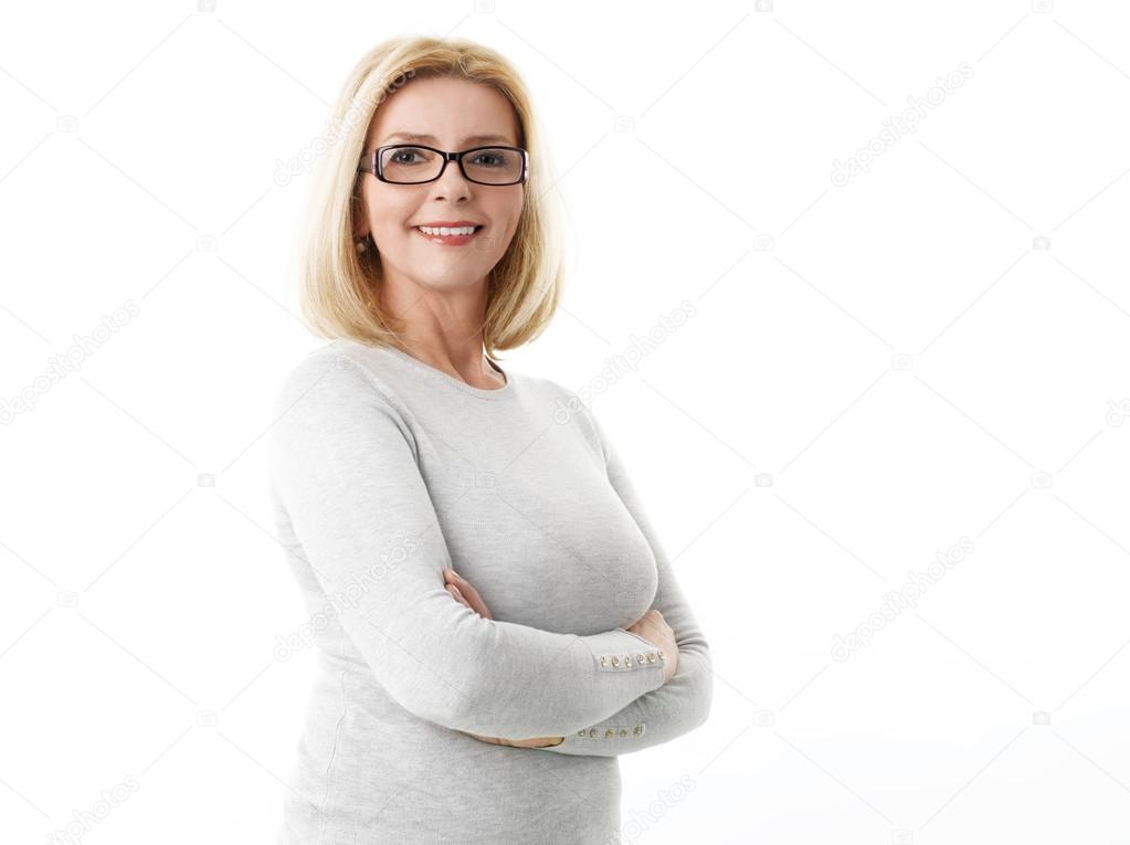 Attractive middle age woman