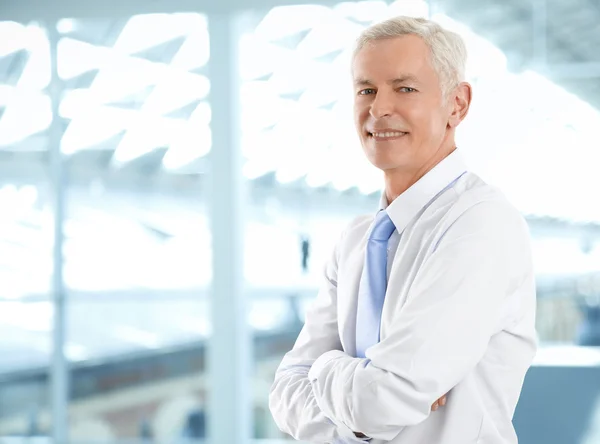 Sorrindo retrato de homem de negócios — Fotografia de Stock