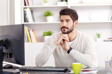 Yorgun işadamı portresi 