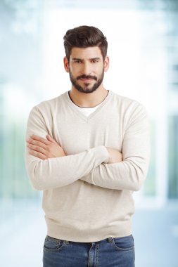 genç işadamı portresi 