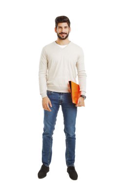 genç işadamı portresi