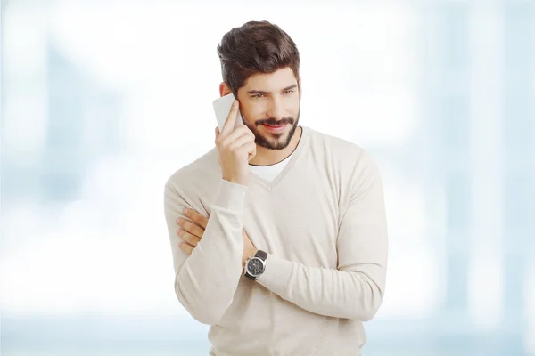 Professional man making call — Stock Photo, Image