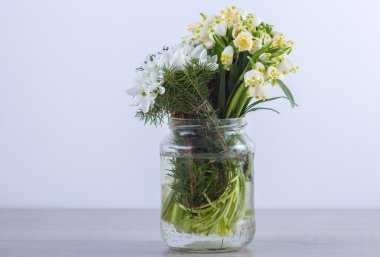 Güzel düğün buketi. Buket çiçek