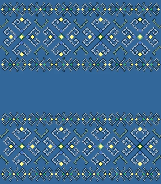 Ethnic geometric pattern, background — Stock Photo, Image