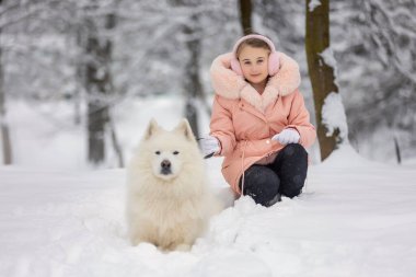 Çocuk köpek samodone