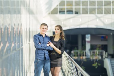 Birbirine aşık çift