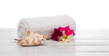 white towel clipart